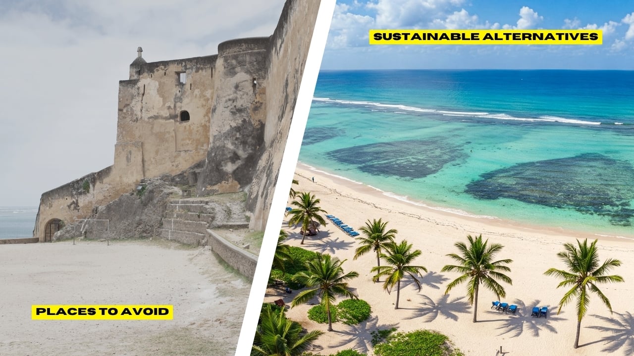 4. Mombasa: When Cruise Tourism Overwhelms a Coastal City Kenya’s historic port city has become a victim of its own success. Cruise ships unload thousands of visitors at once, overwhelming beaches, roads and sanitation systems. Coral reefs are suffering from unregulated boat traffic, while waste management struggles to keep up. Local voices increasingly warn that tourism growth has outpaced infrastructure — leaving residents to bear the environmental and social costs. Sustainable alternatives: Diani Beach for quieter, cleaner coastlines Lamu Island for heritage, culture and slow island living