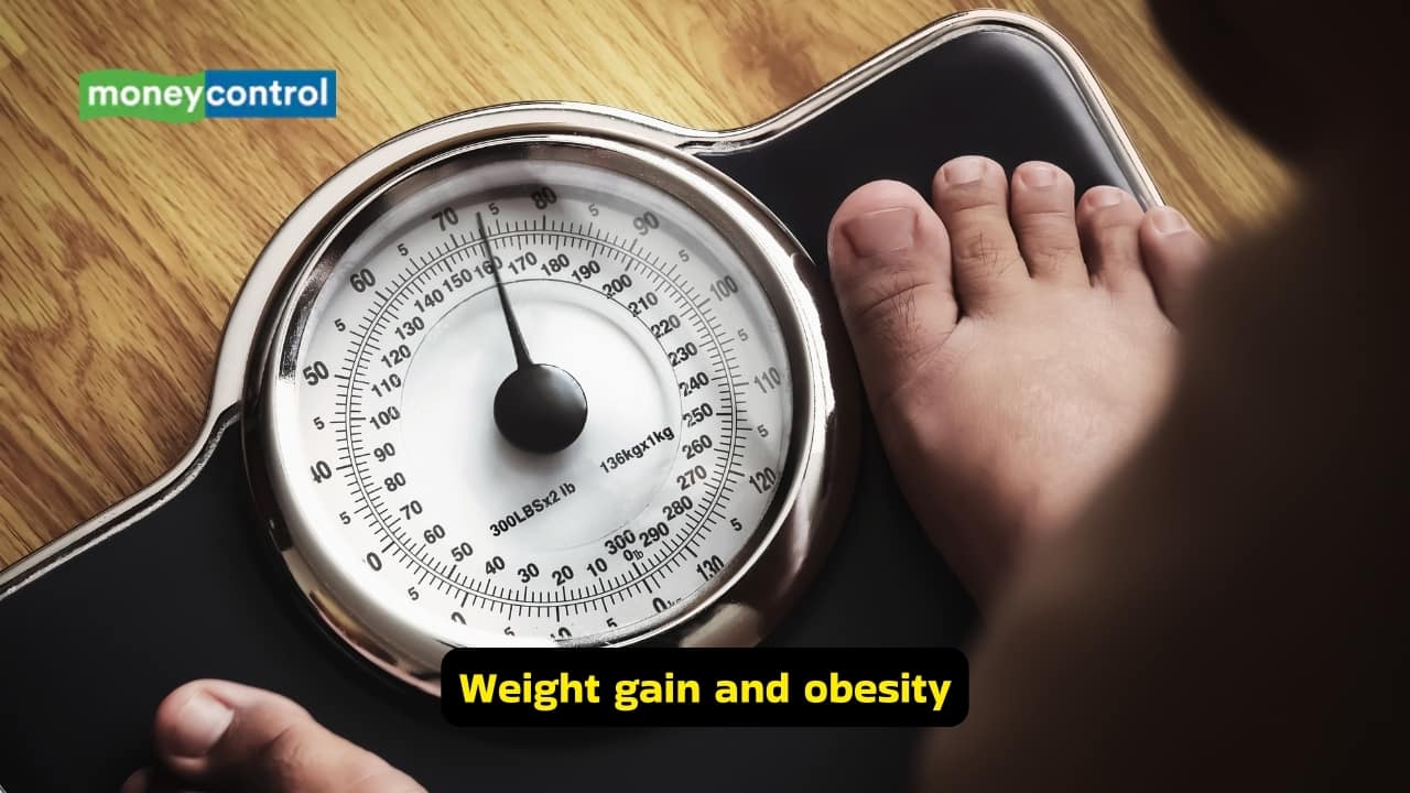 Weight gain and obesity Women with PCOS often experience weight gain and find it challenging to lose weight. Increased adipose tissue worsens insulin resistance and hormonal imbalances, further aggravating menstrual irregularities and creating a vicious cycle. Weight gain and obesity Women with PCOS often experience weight gain and find it challenging to lose weight. Increased adipose tissue worsens insulin resistance and hormonal imbalances, further aggravating menstrual irregularities and creating a vicious cycle.