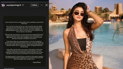 Payal Gaming issues legal warning after intimate deepfake video goes viral, says, "This is deeply hurtful and dehumanizing"