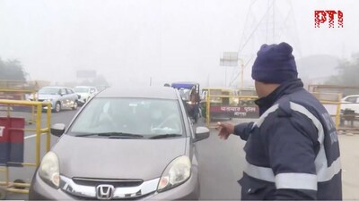 Delhi Police Enforce Strict BS-VI Ban at Borders Amid Smog Crisis, Commuters Face Chaos