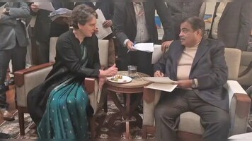 An appointment, a joke, and rice balls: The wholesome Priyanka–Gadkari moment Lok Sabha didn’t see coming | Watch