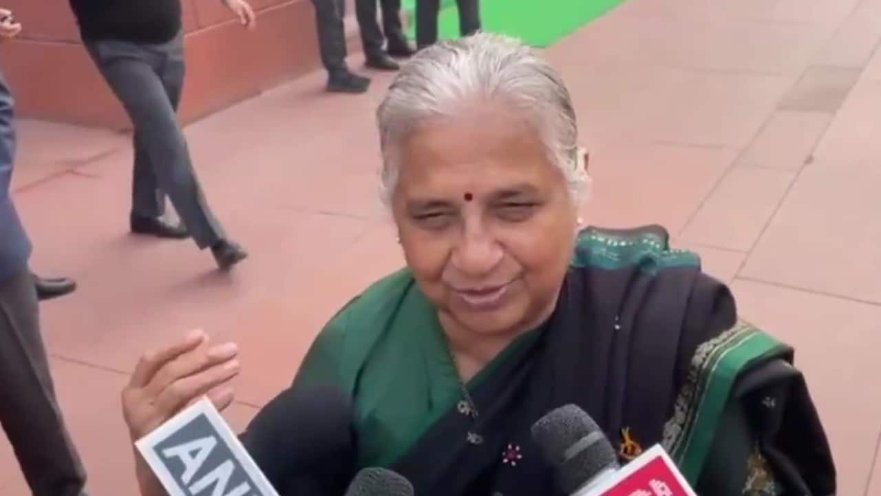 Rajya Sabha MP Sudha Murty cautions public over fake investment video using her name: ‘Don’t fall for it’