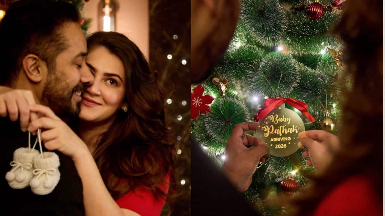 Khuda Haafiz actor Shivaleeka Oberoi and filmmaker husband Abhishek Pathak announce first pregnancy with heartwarming Christmas reveal