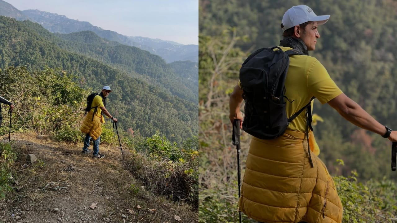 Hrithik Roshan enjoys a peaceful trek in Uttarakhand, reflects on fitness and nature