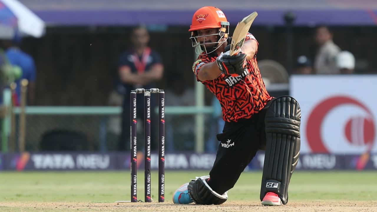 Aniket Verma strengthens SRH’s lower batting order, allowing the side to bat deep and easing pressure on the top order while providing the license to attack aggressively in the closing overs. (Photo: AP)