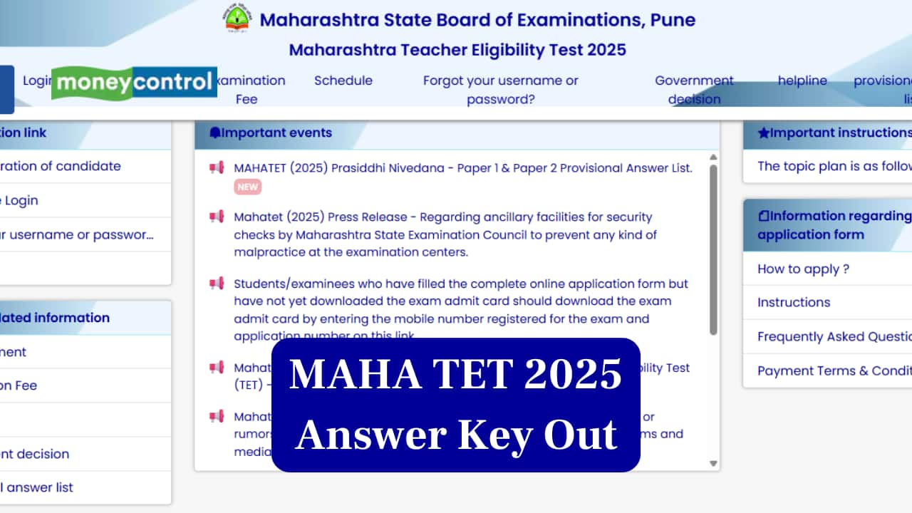 MAHA TET 2025 Answer Key Released at mahatet.in, Direct Link Here