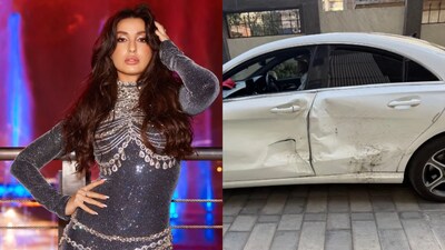 Nora Fatehi car accident