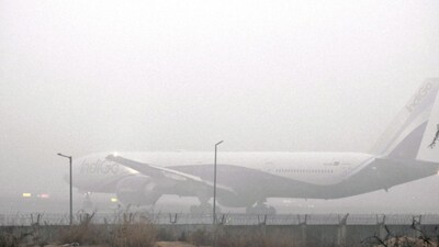 On Sunday, fog caused widespread disruption at the Indira Gandhi International Airport