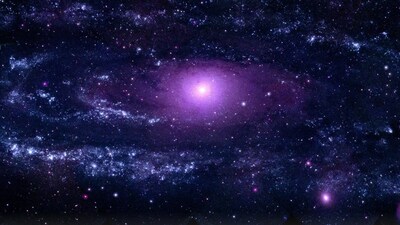 A mysterious ultraviolet glow across the Milky Way may come from dark matter nuggets. (Image: NASA)