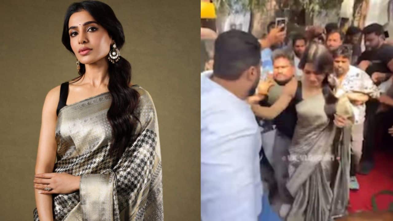 Samantha Ruth Prabhu mobbed by fans at Hyderabad event, watch video