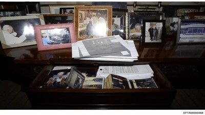 US Justice Department restores Trump photo in Epstein files after brief removal