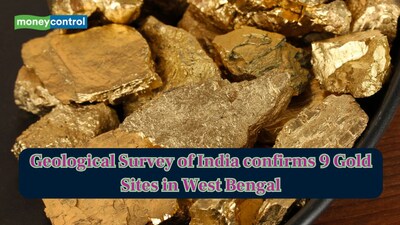 Geological Survey of India (GSI) has identified 9 gold-bearing sites in West Bengal confirmed by the Union Ministry of Mines. (Image: Canva)