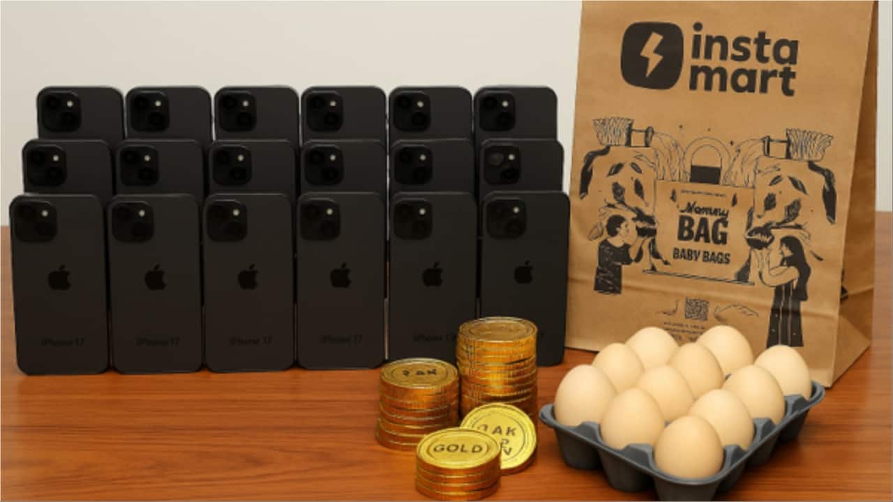 Customer paid over Rs 22 lakh for 22 iPhone 17s, gold coins, eggs on Instamart: 'Top spender of 2025"