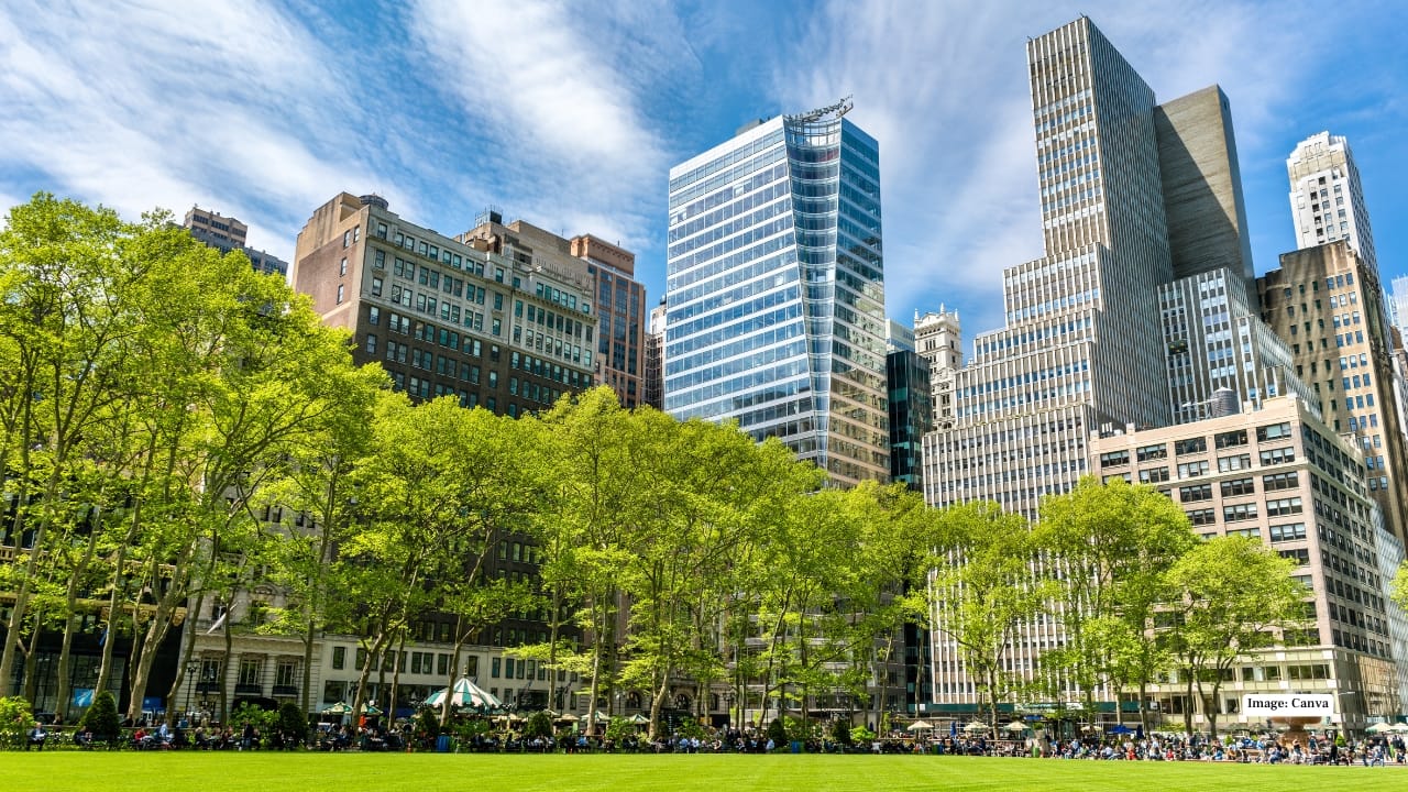 Bryant Park Winter Village, New York City, USA