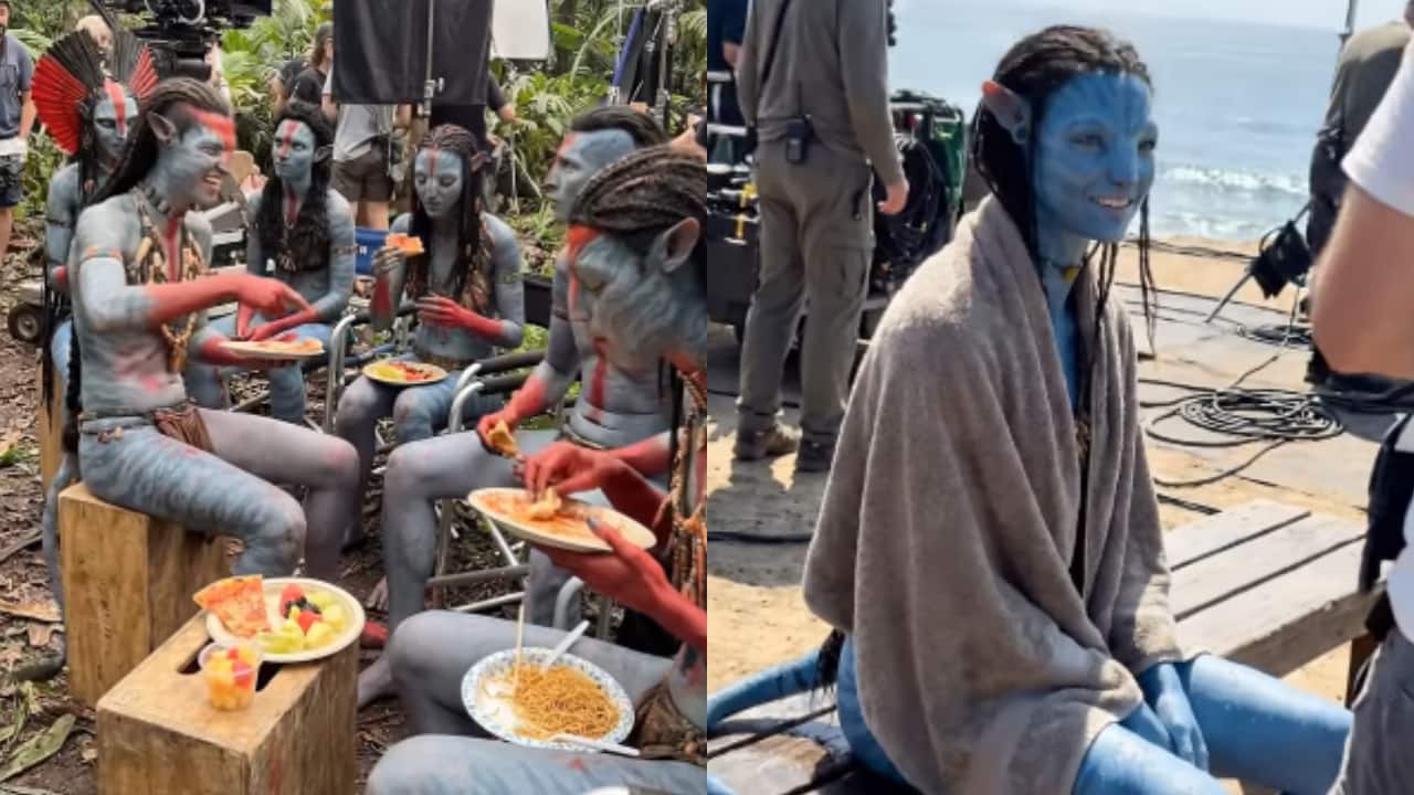 Avatar: Fire and Ash BTS moments go viral as Na’vi actors enjoy Noodles and Fruits between takes