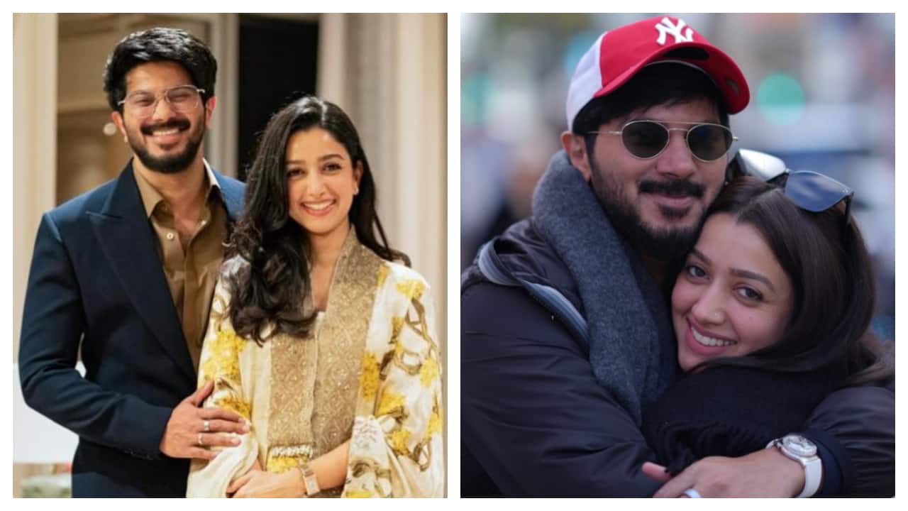 Dulquer Salmaan pens romantic note for wife Amal Sufiya on 14th anniversary: "You will always be the better half"