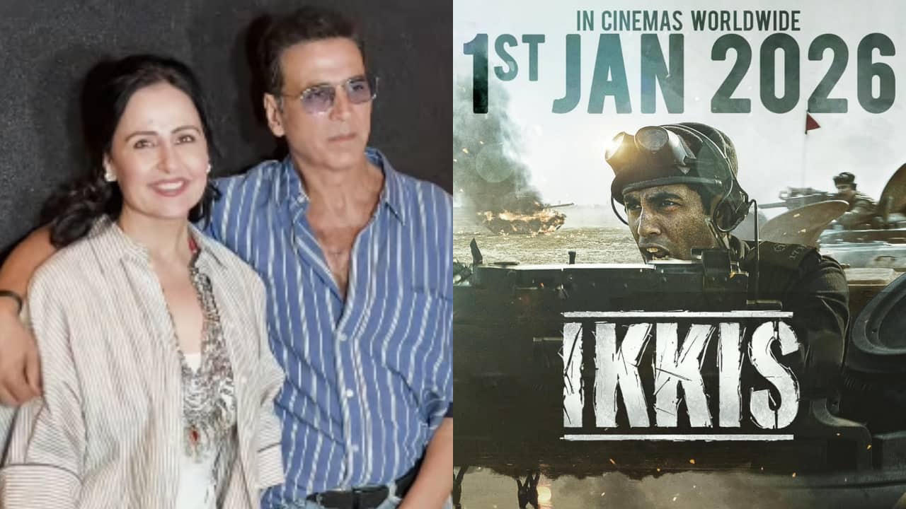 Akshay Kumar attends Ikkis screening with sister Alka Bhatia