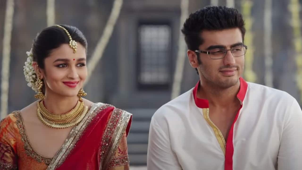 2 states  Arjun Kapoor and Alia Bhatt star in this romantic drama released in 2014. The film revolves around Krish and Ananya, coming from two very different cultural backgrounds, try to convince their parents to bless their relationship before they get married.
