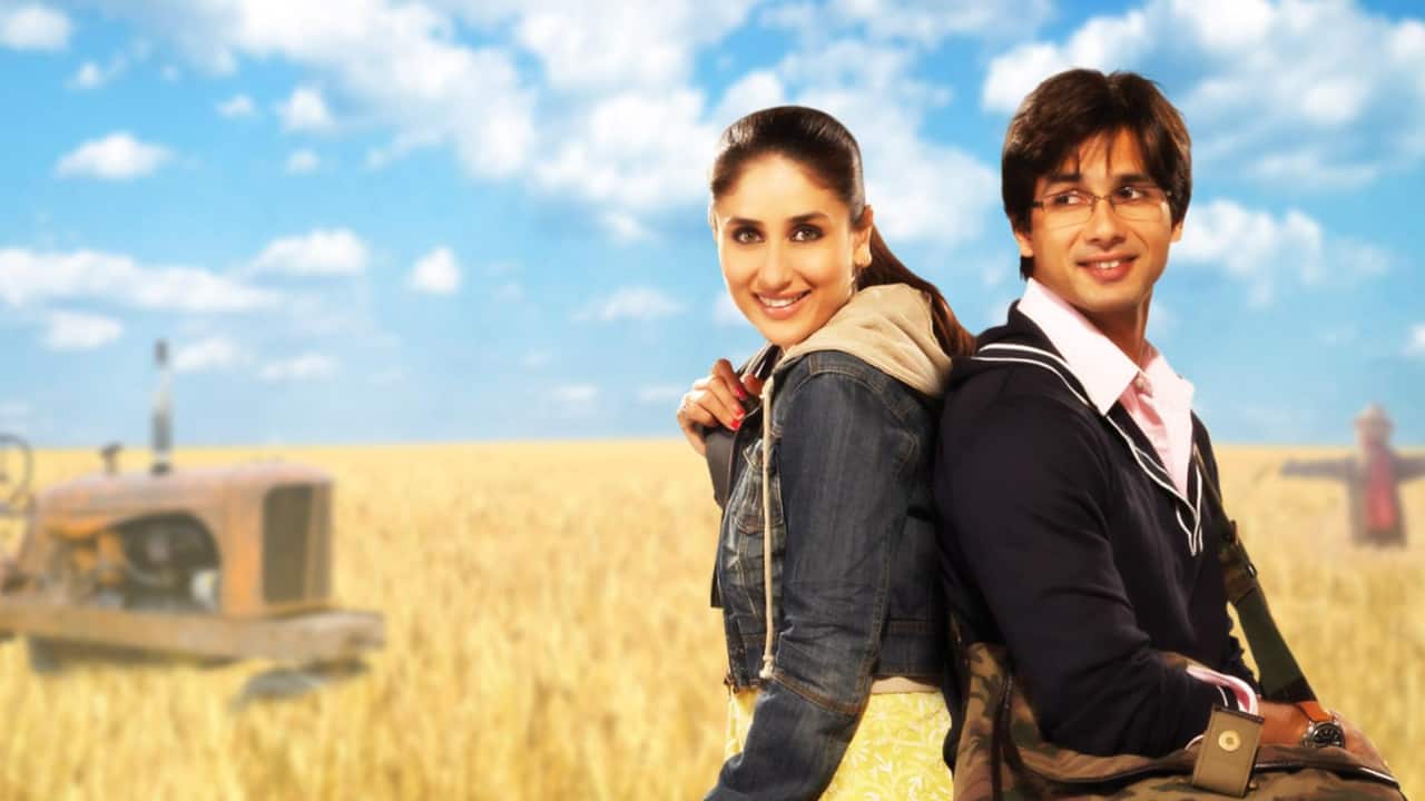 Jab We Met Aditya, played by Shahid Kapoor, a heartbroken tycoon on the verge of committing suicide, aimlessly boards a train. He meets Kareena Kapoor’s character Geet, a bubbly girl who plans to elope with her lover, and finds himself pulled into her crazy life.