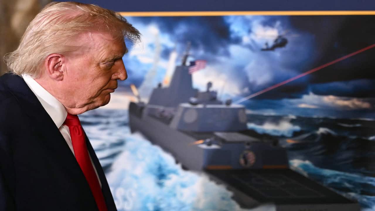 Trump announces new class of heavily armed warships named after himself