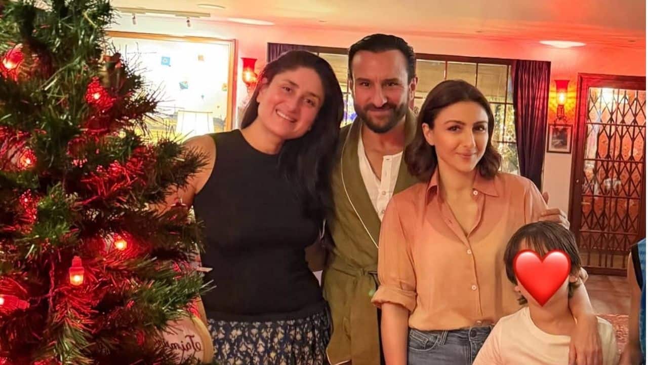 Soha Ali Khan drops festive family moments with Saif Ali Khan, Kareena Kapoor, Sharmila Tagore, Taimur and Jeh, says "Christmas week has officially begun"