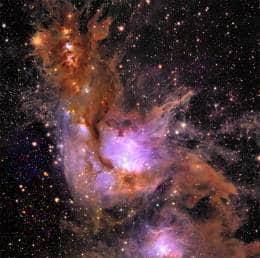 M78 resembles a pear tree, echoing the “first gift” in carols. (Image: NASA/CXC/SAO)