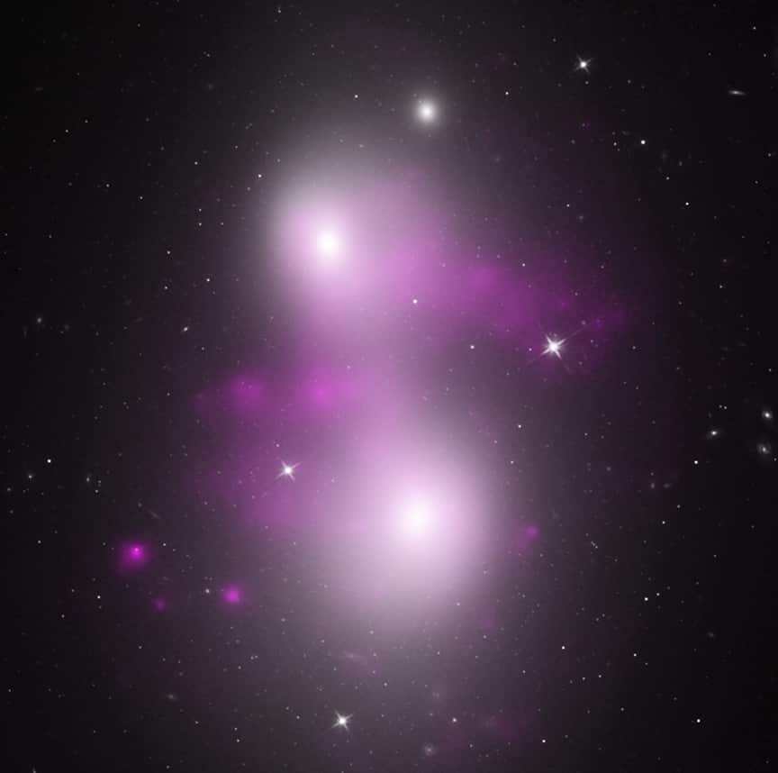 The Cosmic Snowman (Image: X-ray: NASA/CXC/SAO)