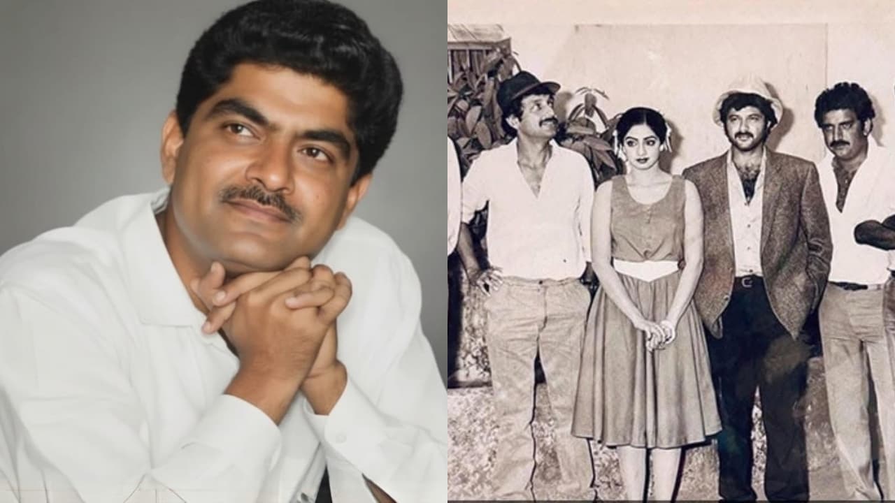 Anil Kapoor remembers father Surinder Kapoor on his 100th birth anniversary, shares old pics with Sridevi, "MR India wouldn't have seen the light of the day without his good will"