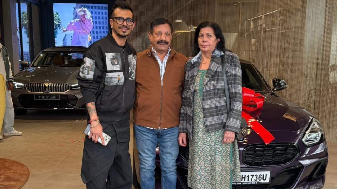 Yuzvendra Chahal buys BMW Z4 M40i worth over Rs 80 lakh, shares moment with parents