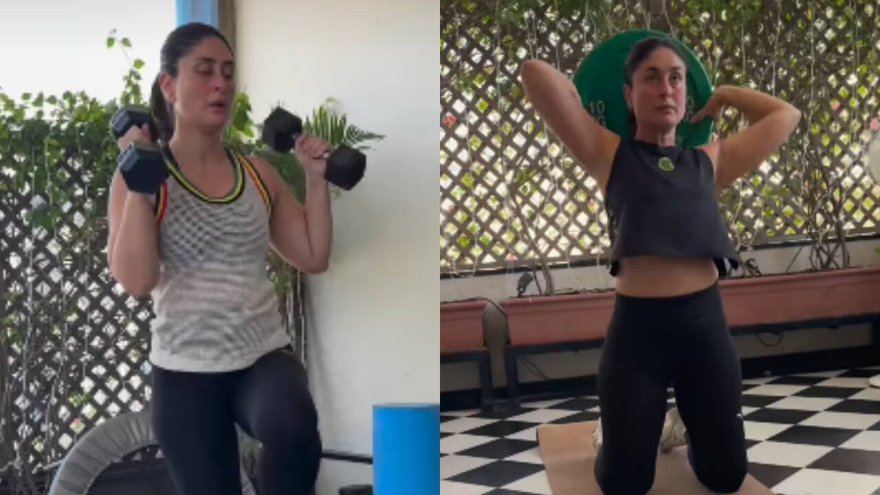 Kareena Kapoor Khan’s intense workout video goes viral