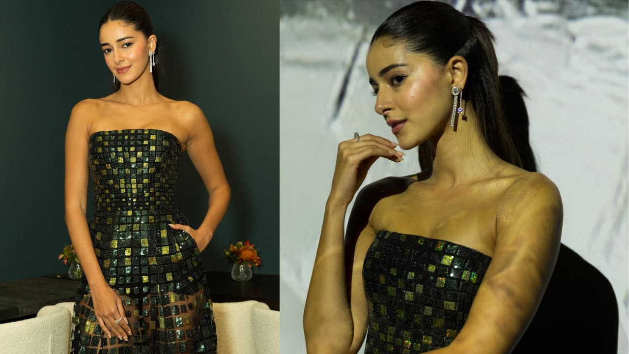 Ananya Panday made her Milan Fashion Week debut in 2024 wearing a structured ivory blazer dress paired with pointed heels and minimal jewellery. The look balanced youthful charm with runway sophistication, positioning her as a Gen-Z Bollywood representative on the global fashion stage.