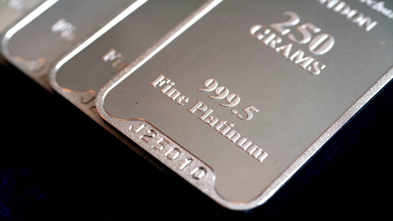 Platinum soars to record above $2,300 on tight global supplies