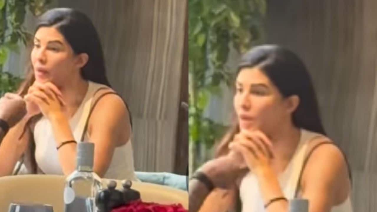 Jacqueline Fernandez responds to a secret video that captured her conversation, watch