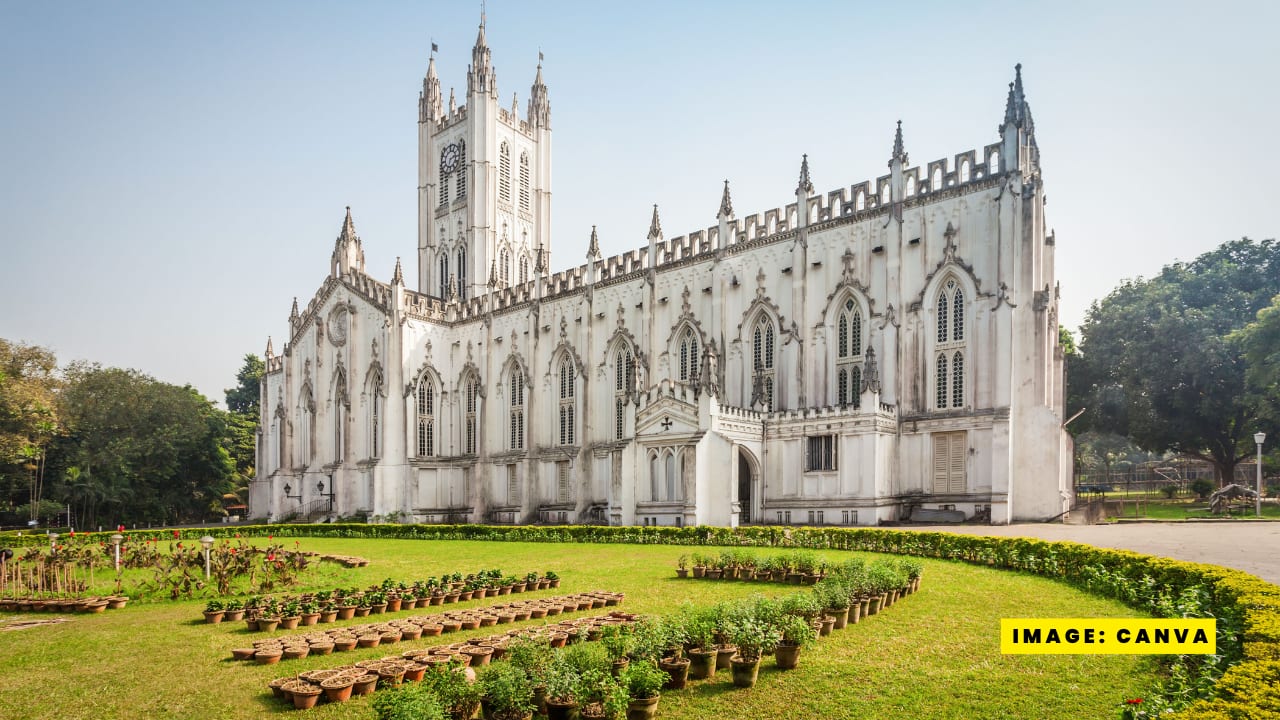 St. Paul’s Cathedral, Kolkata: This historic Gothic cathedral becomes magical on Christmas Eve with organ music, candlelight prayers, soothing carols, and a welcoming atmosphere enjoyed by people of all faiths. St. Paul’s Cathedral, Kolkata: This historic Gothic cathedral becomes magical on Christmas Eve with organ music, candlelight prayers, soothing carols, and a welcoming atmosphere enjoyed by people of all faiths.