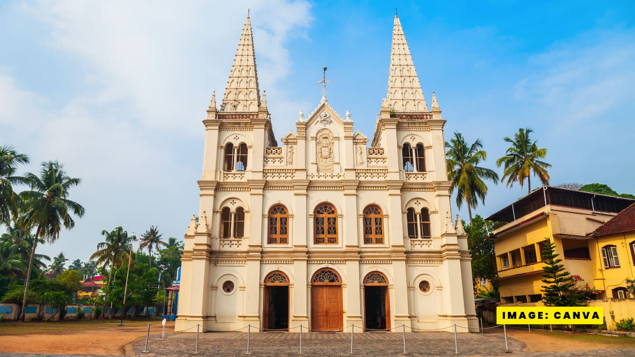 Santa Cruz Basilica, Fort Kochi: Among Kerala’s oldest churches, it celebrates Christmas with soulful prayers, choir performances, candle lighting, and a heartfelt community vibe that feels warm, emotional, and deeply spiritual. Santa Cruz Basilica, Fort Kochi: Among Kerala’s oldest churches, it celebrates Christmas with soulful prayers, choir performances, candle lighting, and a heartfelt community vibe that feels warm, emotional, and deeply spiritual.