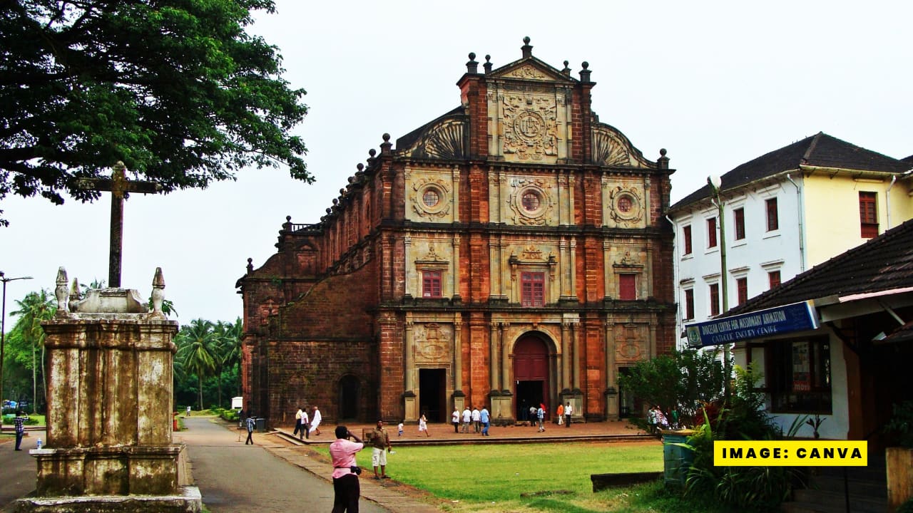Basilica of Bom Jesus, Goa: Home to the relics of St. Francis Xavier, this 16th-century church hosts powerful Midnight Mass, Latin and Konkani hymns, and a festive crowd, making Christmas feel sacred and grand. Basilica of Bom Jesus, Goa: Home to the relics of St. Francis Xavier, this 16th-century church hosts powerful Midnight Mass, Latin and Konkani hymns, and a festive crowd, making Christmas feel sacred and grand.