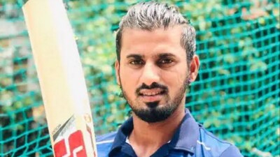 Sakibul Gani slams fastest List A ton by Indian (Source: X)