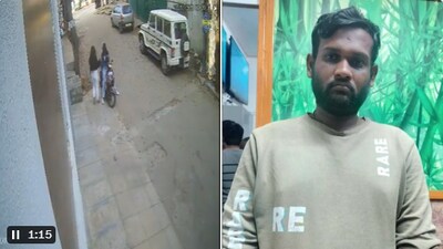 The video shows the accused repeatedly hitting the woman on her head and back and dragging her along the road.