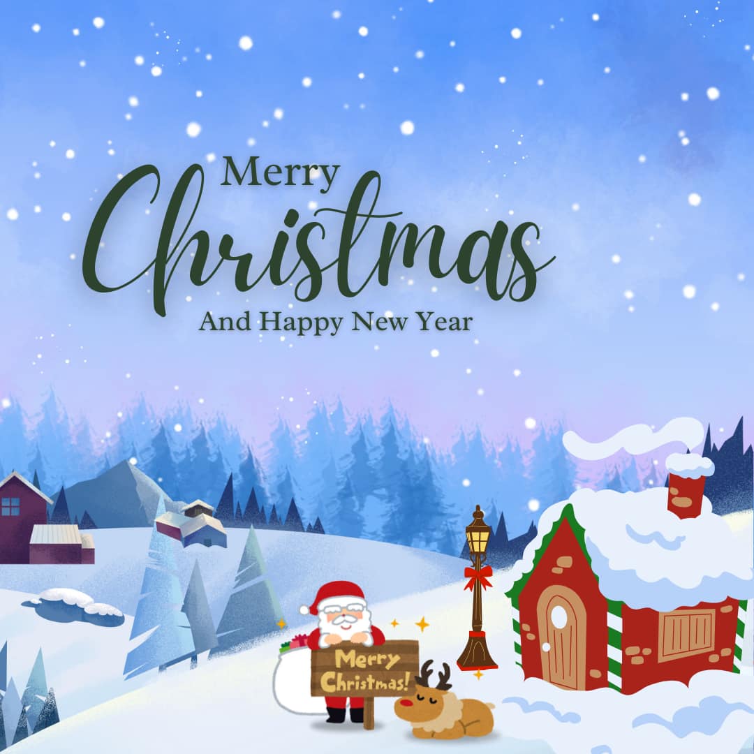 Happy Christmas Photos and Images (canva)