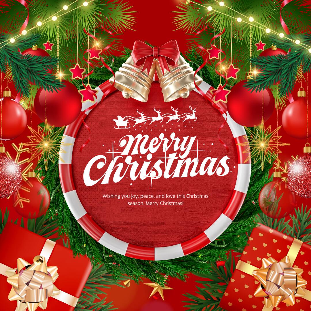 Happy Christmas Photos and Images (canva)