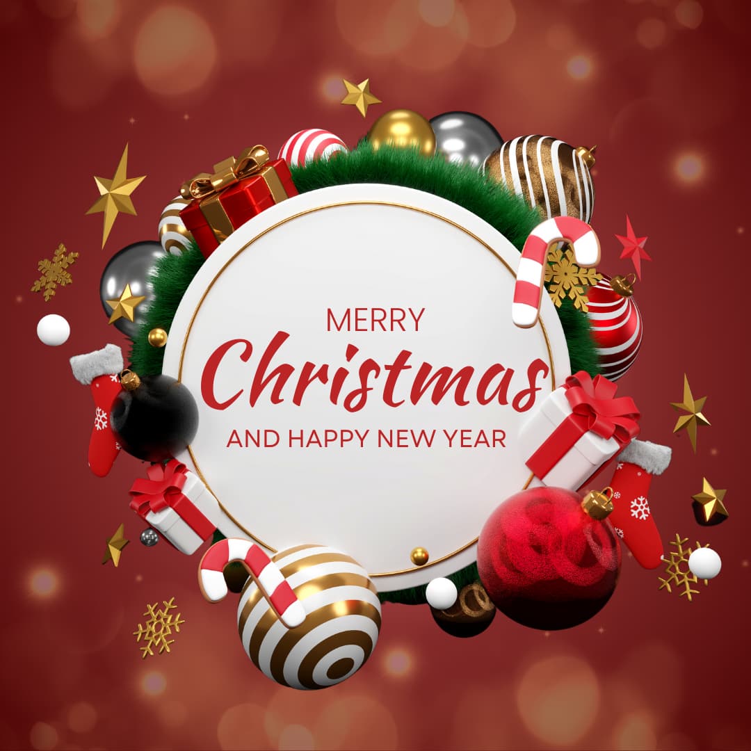 Happy Christmas Photos and Images (canva)