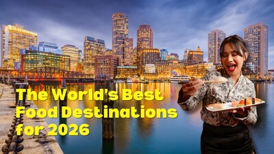 From Boston to Seville, these destinations prove that the world’s most exciting journeys in 2026 begin at the table.