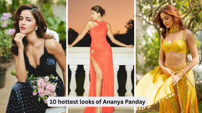 Ananya Panday’s style game has been top-notch this year, and she is ending the year on a high note too. For the promotions of her upcoming film Tu Meri Main Tera, she wore some of the hottest traditional and western fits that you shouldn’t miss (Image: Instagram)