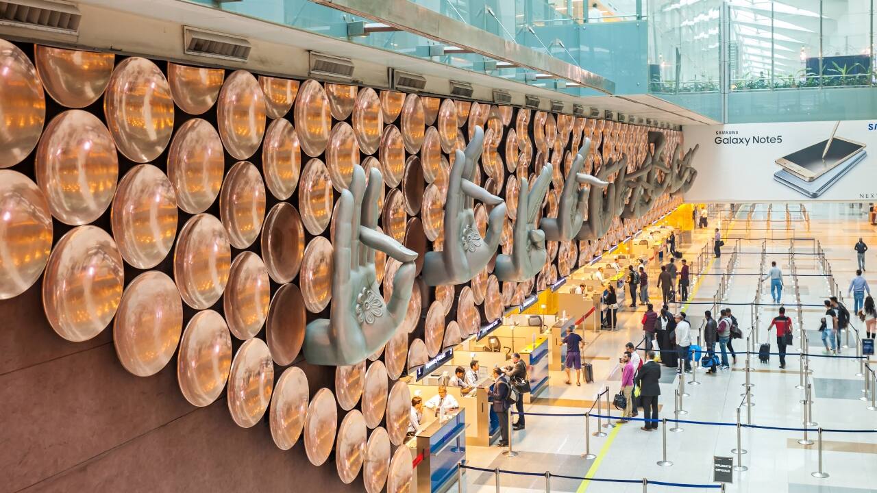Delhi Indira Gandhi International Airport (Image: Canva)