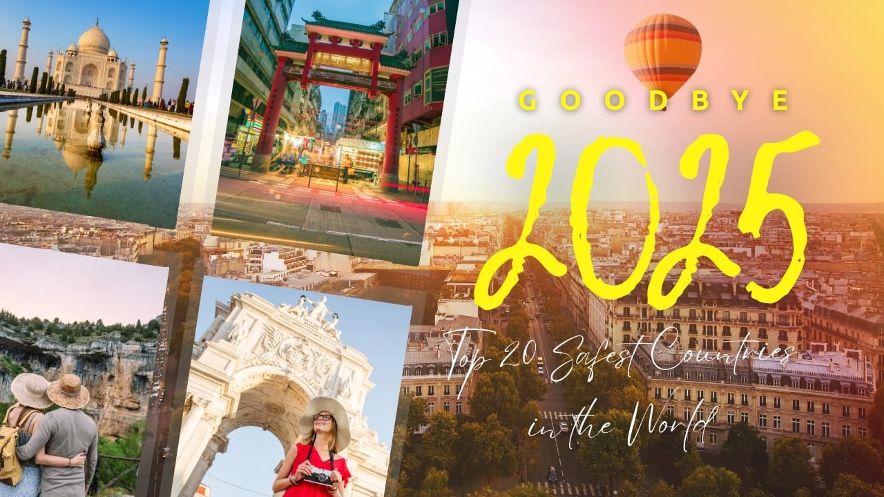 Year-ender 2025: Top 20 safest countries in the world