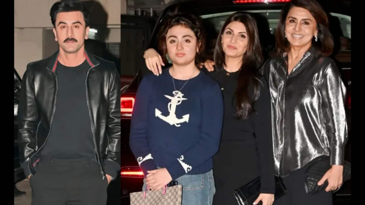 Ranbir Kapoor joins Neetu Kapoor and niece Riddhima Sahni for intimate Christmas celebration at Soni Razdan’s home