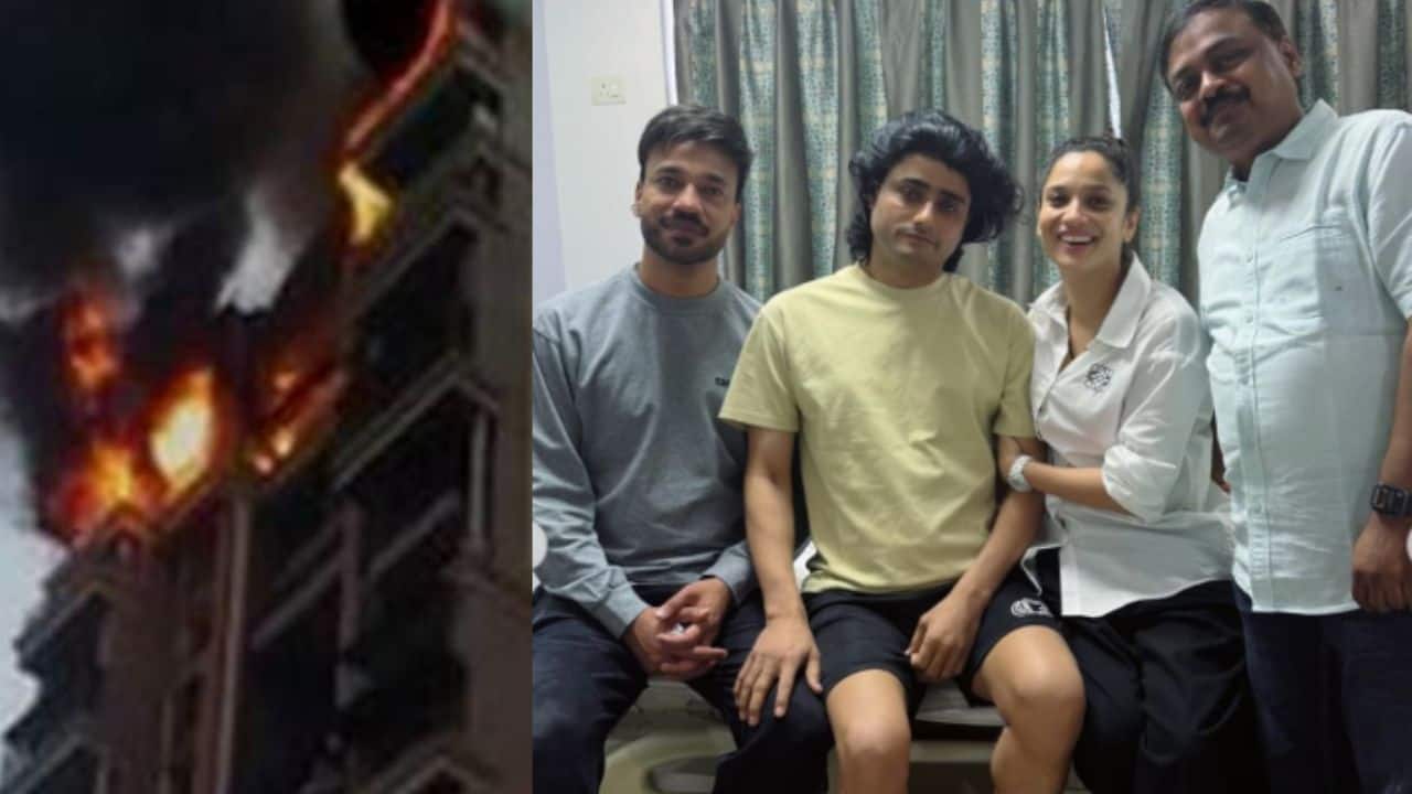 Ankita Lokhande and Vicky Jain rush to help Mary Kom filmmaker Sandeep Singh from the high-rise fire incident
