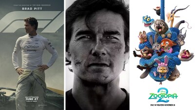 F1: The movie, Mission Impossible and Zootopia 2 feature on the list 