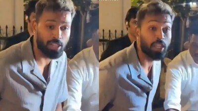 Hardik Pandya maintains composure as fan abuses India star for denying selfie request