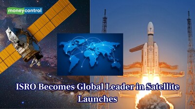 ISRO has launched more than 390 foreign satellites for 34 countries worldwide. (Image: Canva)